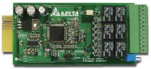 DELTA PROGRAMMABLE RELAY I/O CARD